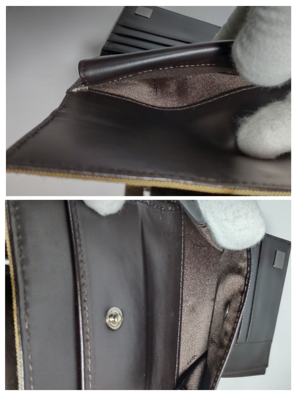FENDI 三つ折り財布 ズッカ柄 キャンバス 中古 FENDI 【中古】フェンディ 三つ折り財布 ズッカ柄 キャンバス