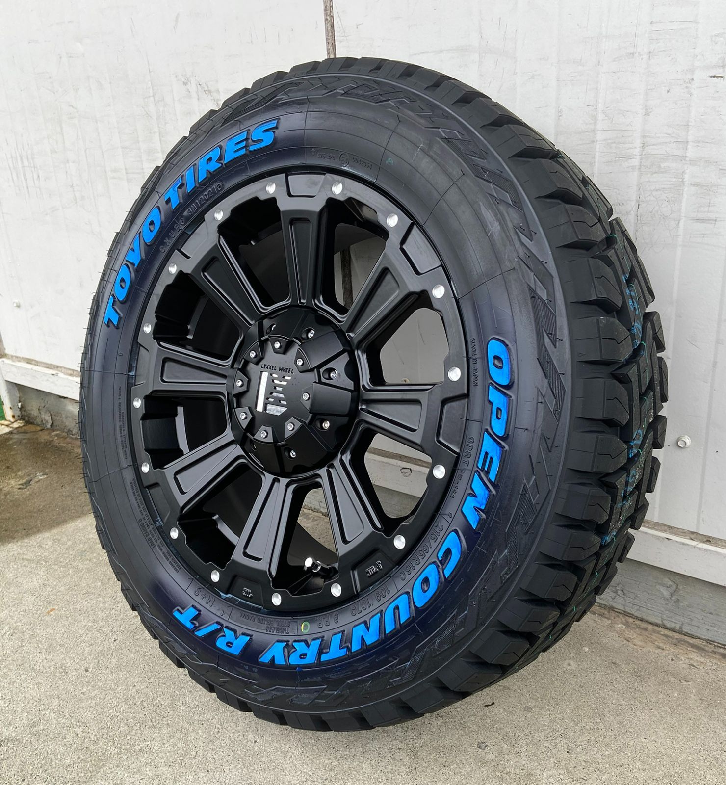 MAZDA マツダ CX-5 4本セット 16x7J+35 114.3-5H ヨコハマ ジオランダー X-AT 235/70R16 DeathRock デスロック タイヤホイール