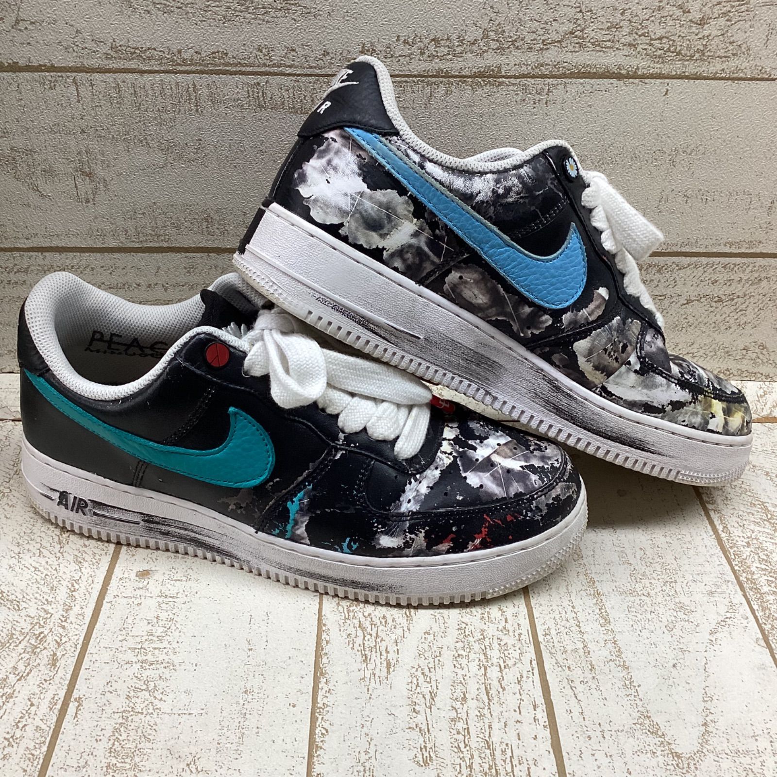 パラノイア ヌーダ　中古 中古品/NIKE エアフォース1 '07 パラノイズ 27.5cm - メルカリ