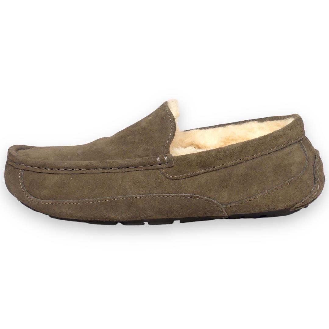 UGG アグ スリッポン カーキ モカシン ローファー 26 メンズHH9429