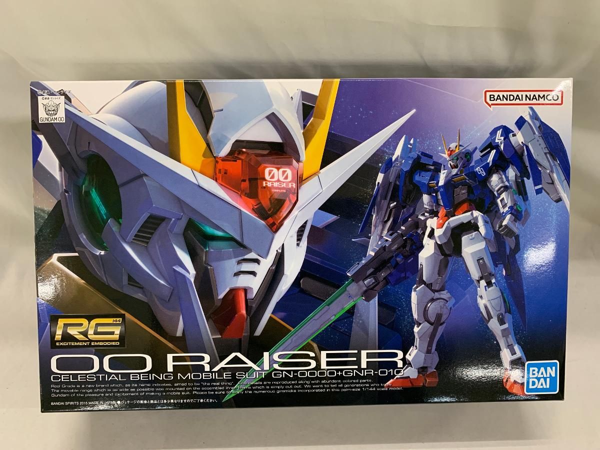 【50％OFF】 未開封】RG 機動戦士ガンダム00 ダブルオー GN-0000+GNR-010 ロボット