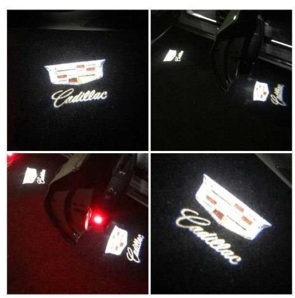 キャデラック LED ロゴ プロジェクター ドア カーテシ ランプ SRX ATS