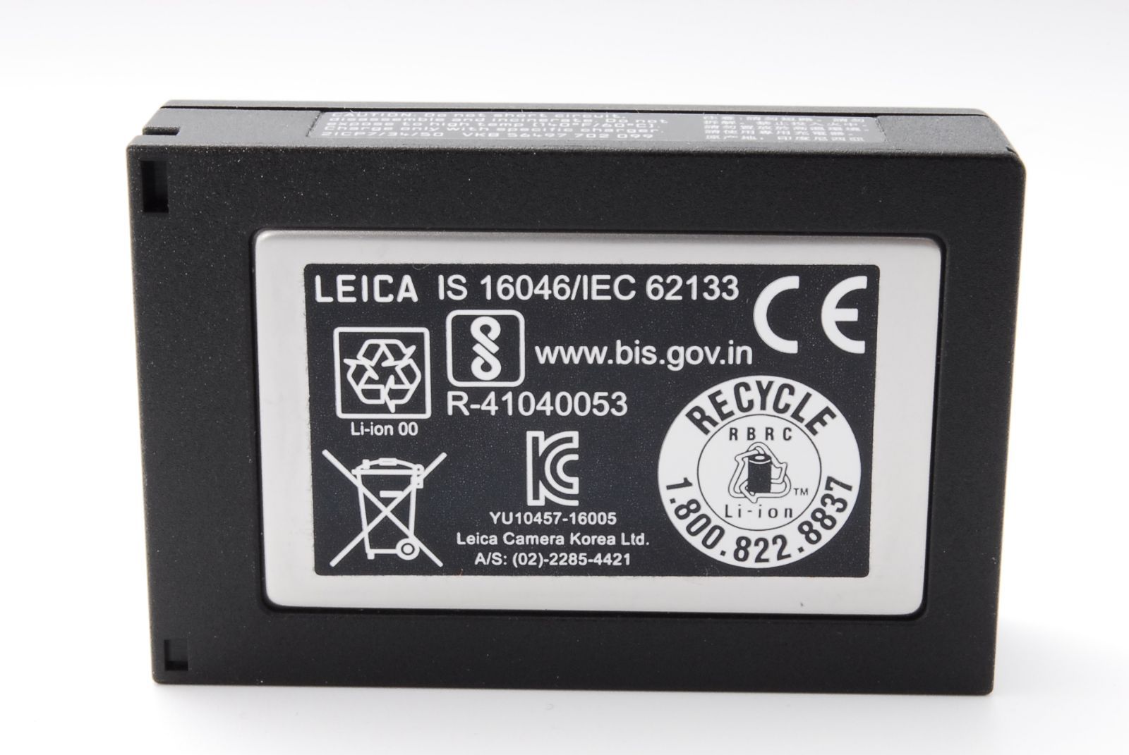 Leica ライカ M10用 リチウムイオンバッテリー BP-SCL5 #535 - メルカリ