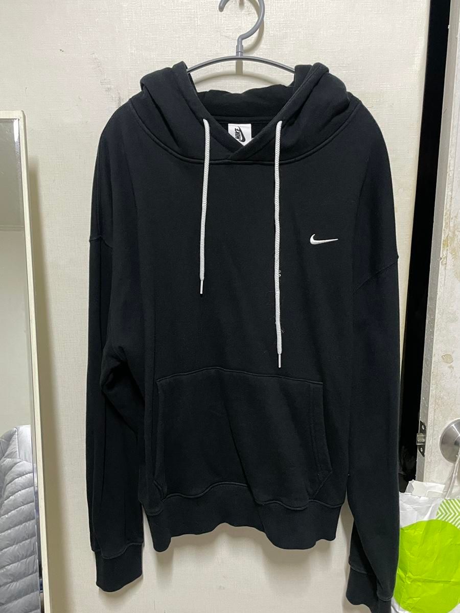 【Bunjang商品韓国直送】Nike(ナイキ） nrg フード付きTシャツ L 黒