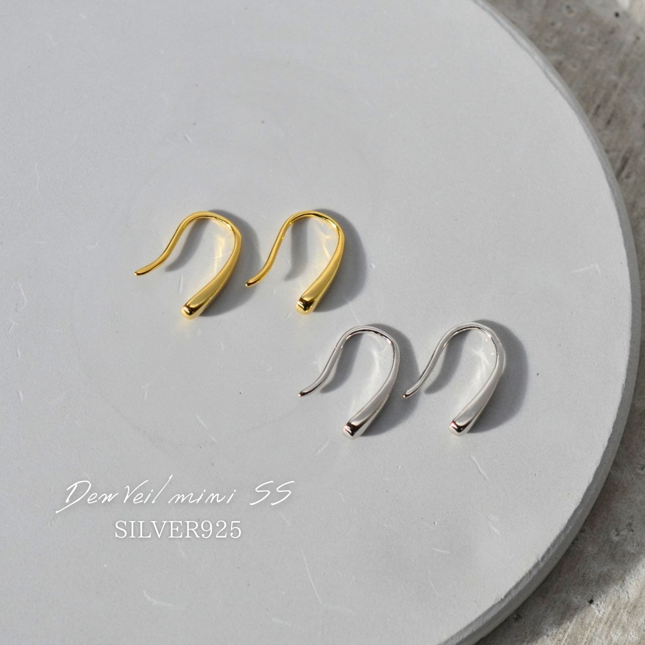 ゆうパケット】フックピアス ドロップ フック 涙 ティアドロップ