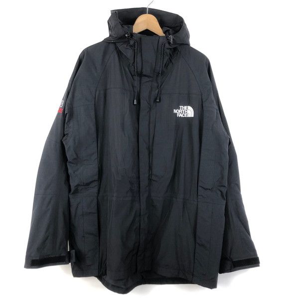 【古着】 THE NORTH FACE ノースフェイス マウンテンパーカー GORE-TEX サミットシリーズ ブラック系 メンズL 【中古】 n060616