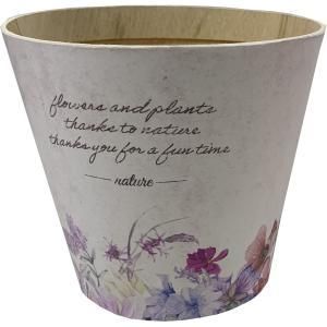 3営業日で発送 プリントウッドフラワー 4号 5号 13164 入数 120