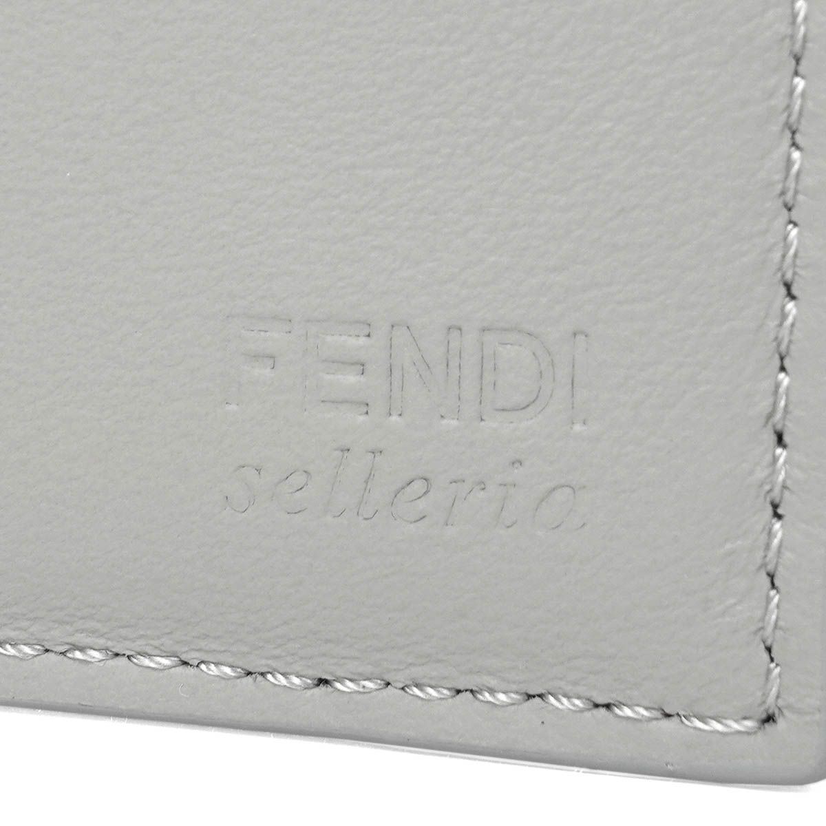 新品 フェンディ FENDI 3つ折り財布 ビーカブー グレー - メルカリ