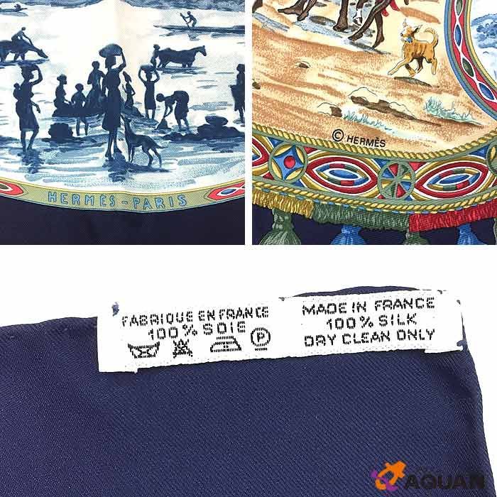 新品✨エルメス カレ90 スカーフ CAVALIERS PEULS プール族の HERMES エルメス カレ90・CAVALIERS PEULS プール族の騎手・スカーフ