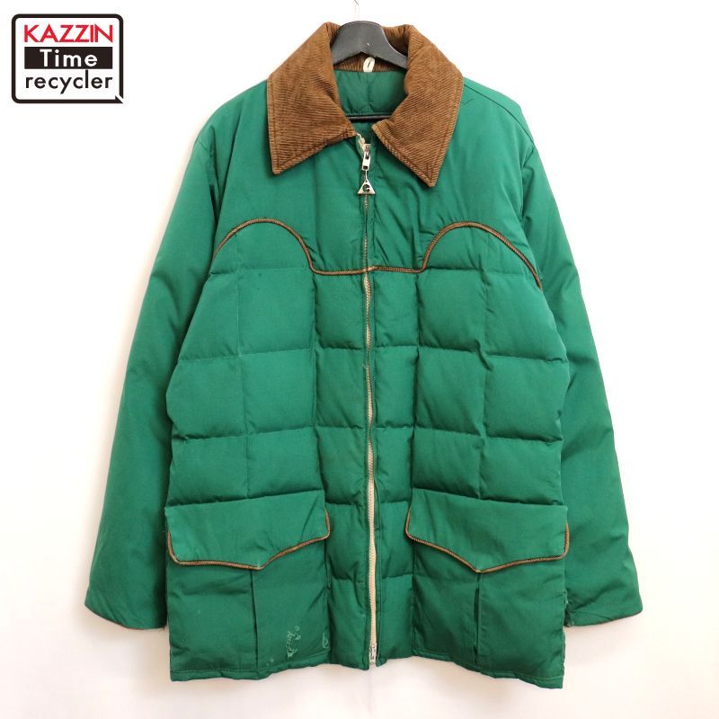 S*n様 GERRY ジェリー　USA製　80s ダウン　ジャケット　グリーン VINTAGE 80s GERRY ダウンコートUSA製