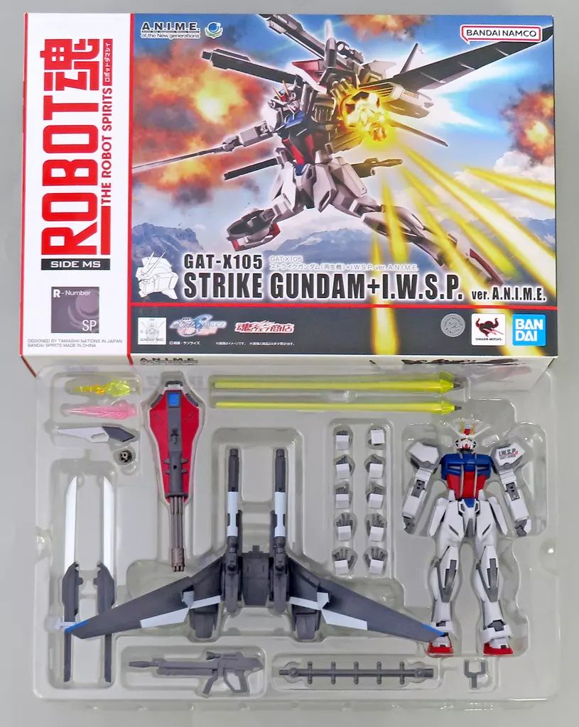t*y様 ROBOT魂 GAT-X105 ストライクガンダム（再生機）＋I.W. とろ＋ひまつぶし | ROBOT魂[SIDE MS]：GAT-X105 ストライク