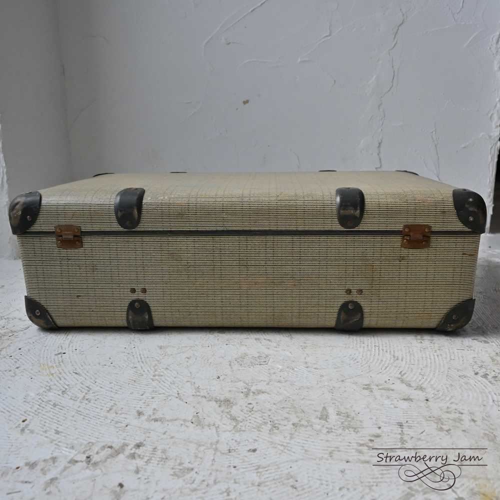 L3612-99-18 英国アンティーク トランク トランクレザー 収納 かばん