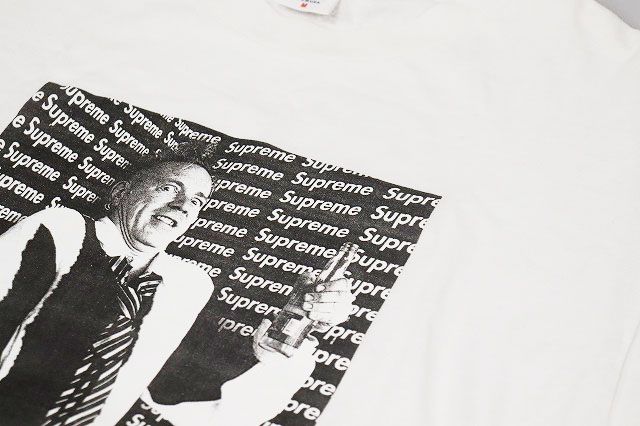 未使用 Supreme John Lydon Tee ホワイト 10aw Supreme シュプリーム SUPREME 10AW JOHN LYDON TEE M ジョン
