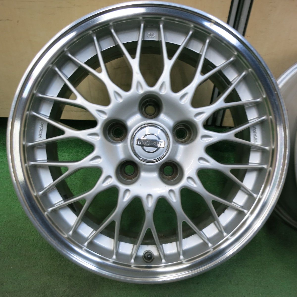 送料無料] 4本価格☆日産 純正 BBS CG22 ステージア グロリア シーマ 