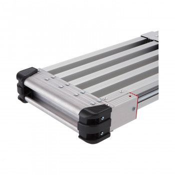 スノコ敷き伸縮足場板