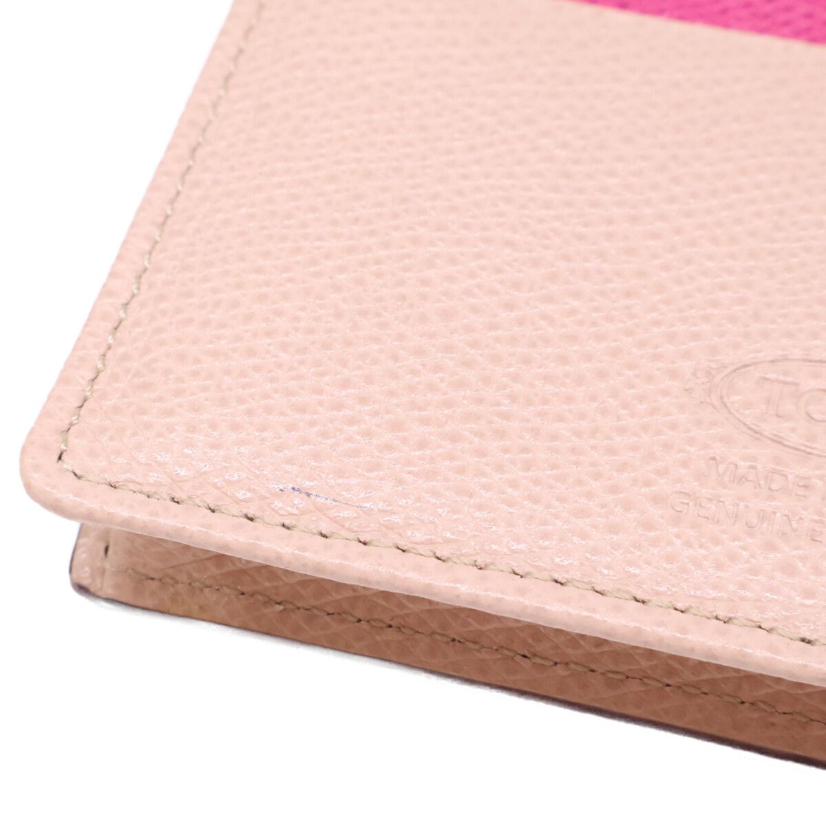 型押しレザー 名刺入れ