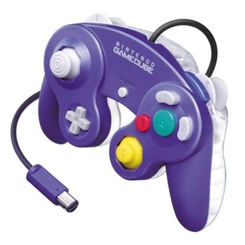 ゲームキューブ GC GAMECUBE コントローラー バイオレット