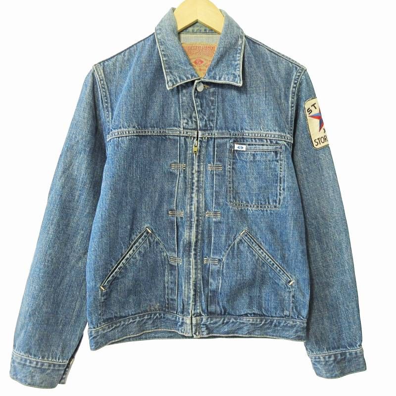 フェローズ PHERROWS PHERROW'S ストーミーブルー デニムジャケット G