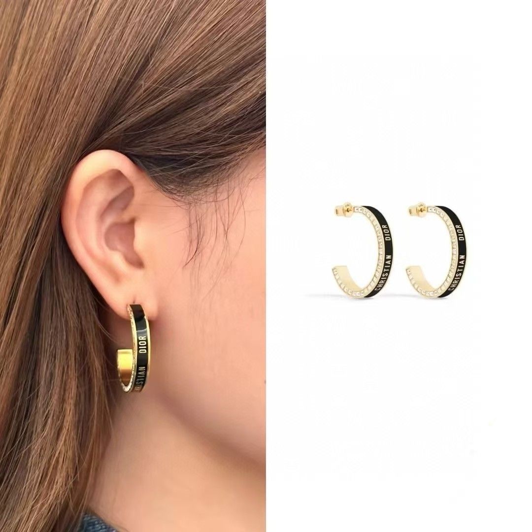 Dior Night Code フープピアス スモールピアス(両耳用) - メルカリ