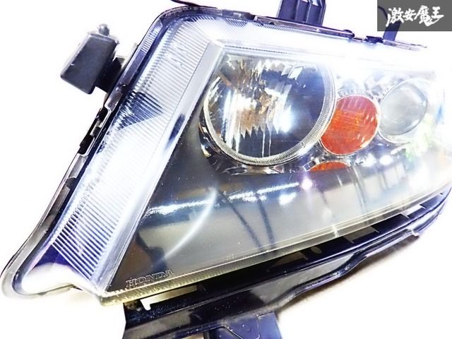 アコード CM2 前期 HID ヘッドライト 左 助手席 点灯OK】HONDA ホンダ純正 CM2 アコードワゴン 前期 HID ヘッド