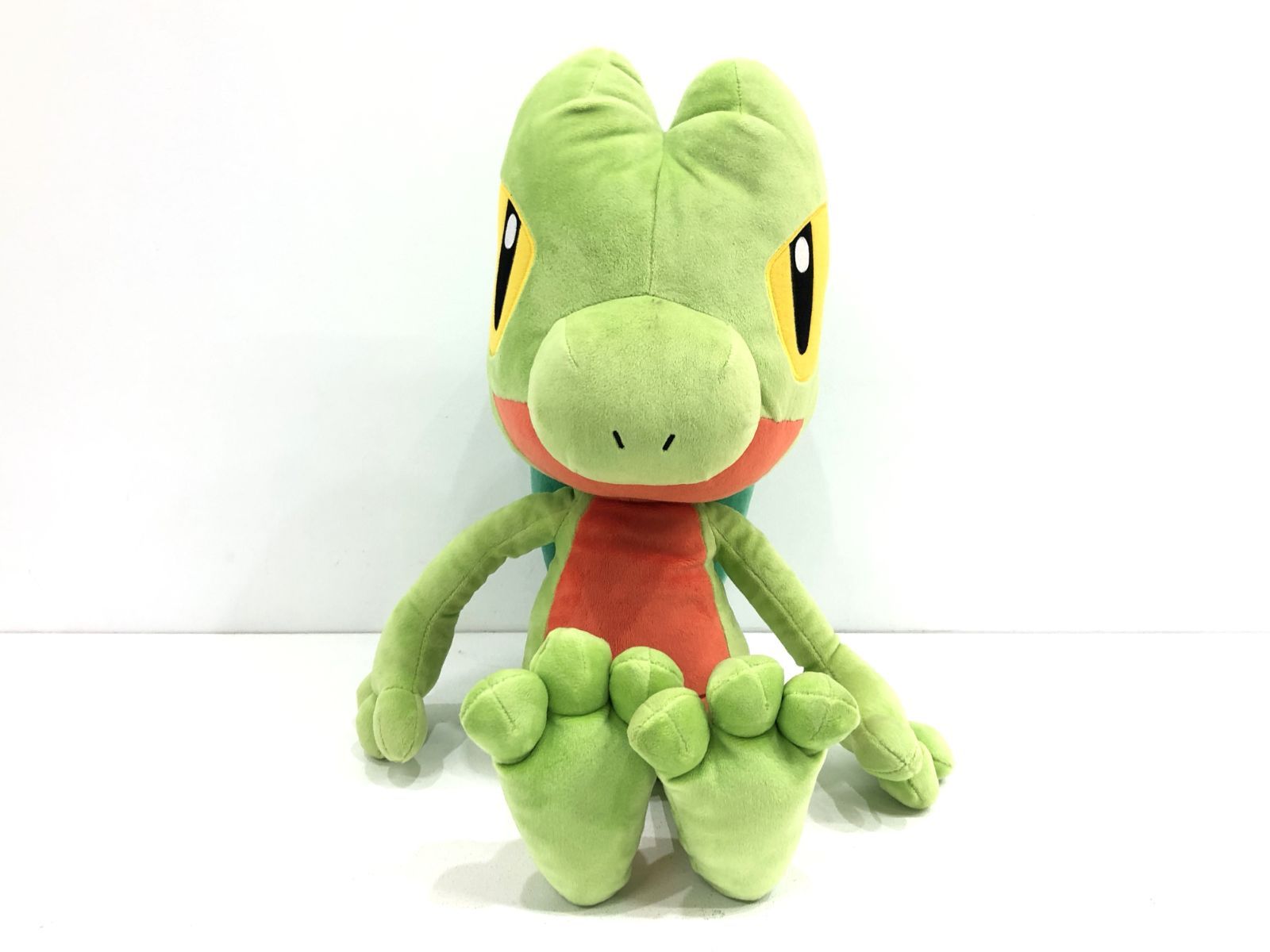 小牧店】タグ無し 等身大キモリ おすわりVer. ぬいぐるみ ポケモン 