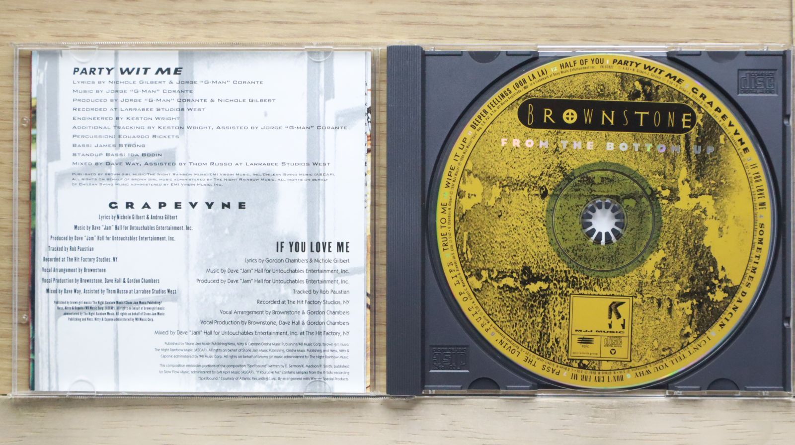 中古CD☆ブラウンストーン/Brownstone□ From the Bottom Up