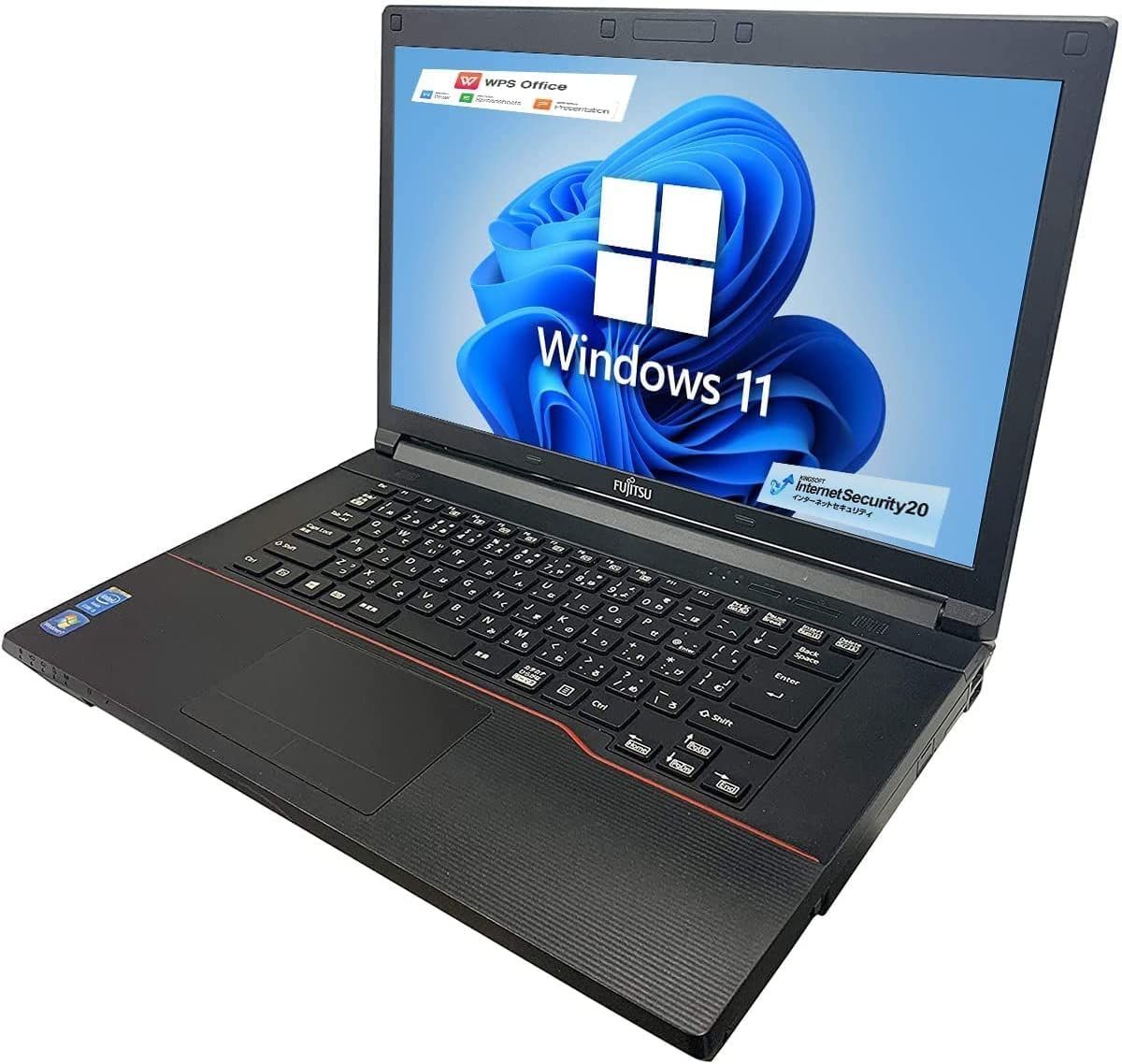 中古」【Windows 11】富士通 LIFEBOOK A553 Celeron搭載ノートPC 4GB