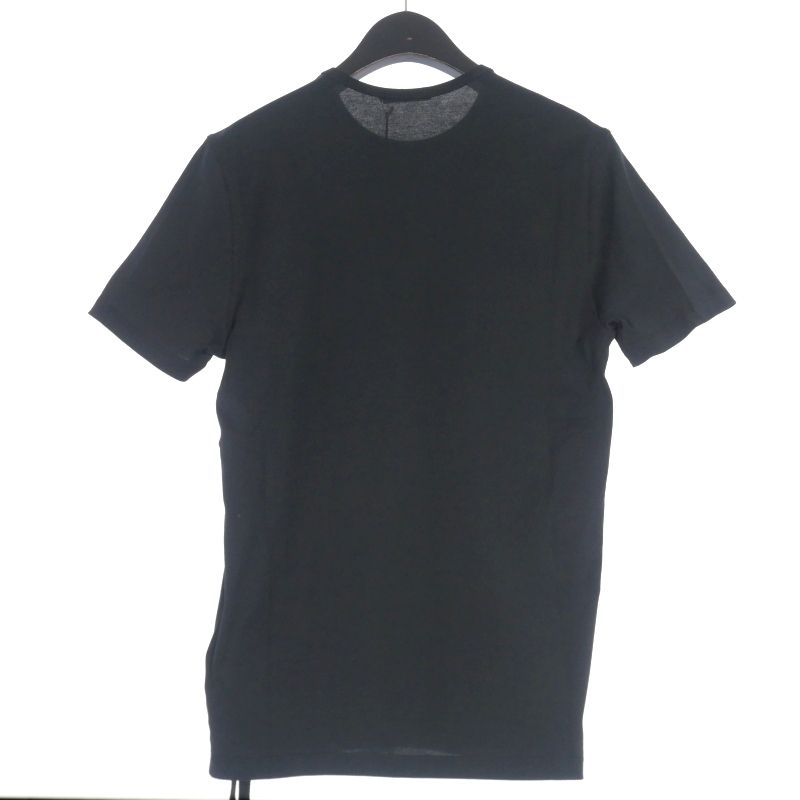 ANN DEMEULEMEESTER ブラック花柄Tシャツ XS 12824561KL_12_f.jpg