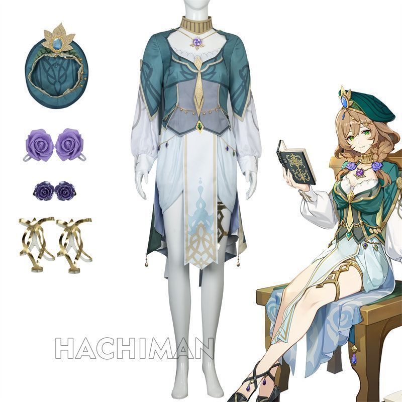 原神 リサ ミンツ コスプレ衣装 原神 げんしん ヒロイン Lisa Minci コスプレ衣装 コスチューム ハロウィン クリスマス 制服 大人 子供 cosplay イベント