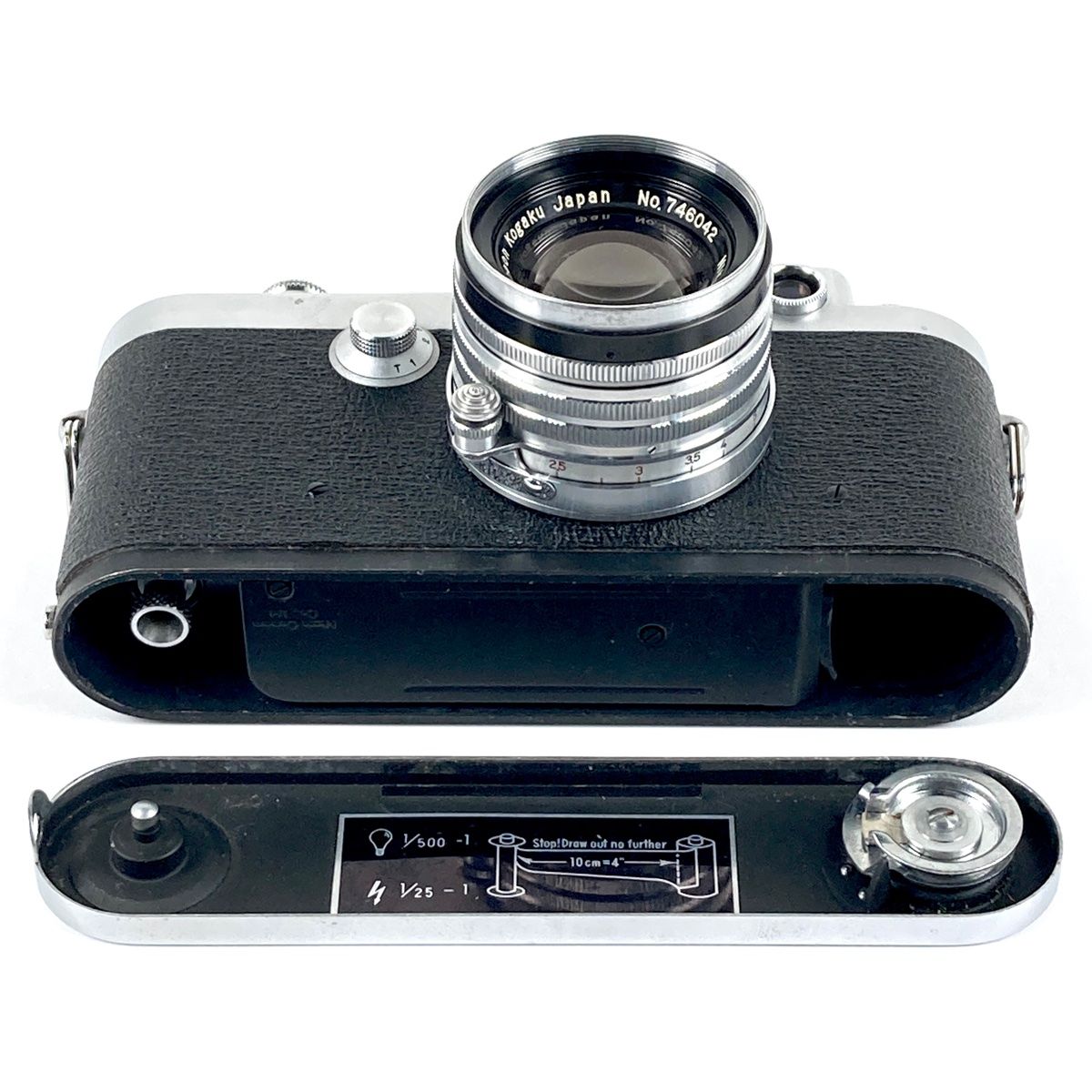 ニッカカメラ 3s nicca NIKKOR H 5cm F2 ニコン　フィルム ニッカカメラ 3s nicca NIKKOR H 5cm F2 ニコン フィルム NICCA 3-F +