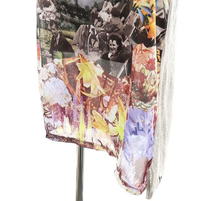 美品 ポールスミス 2023年製 半袖 ワンピース 花柄 フレンチスリーブ 40 美品 ポールスミス 2023年製 半袖 ワンピース 花柄 フレンチ