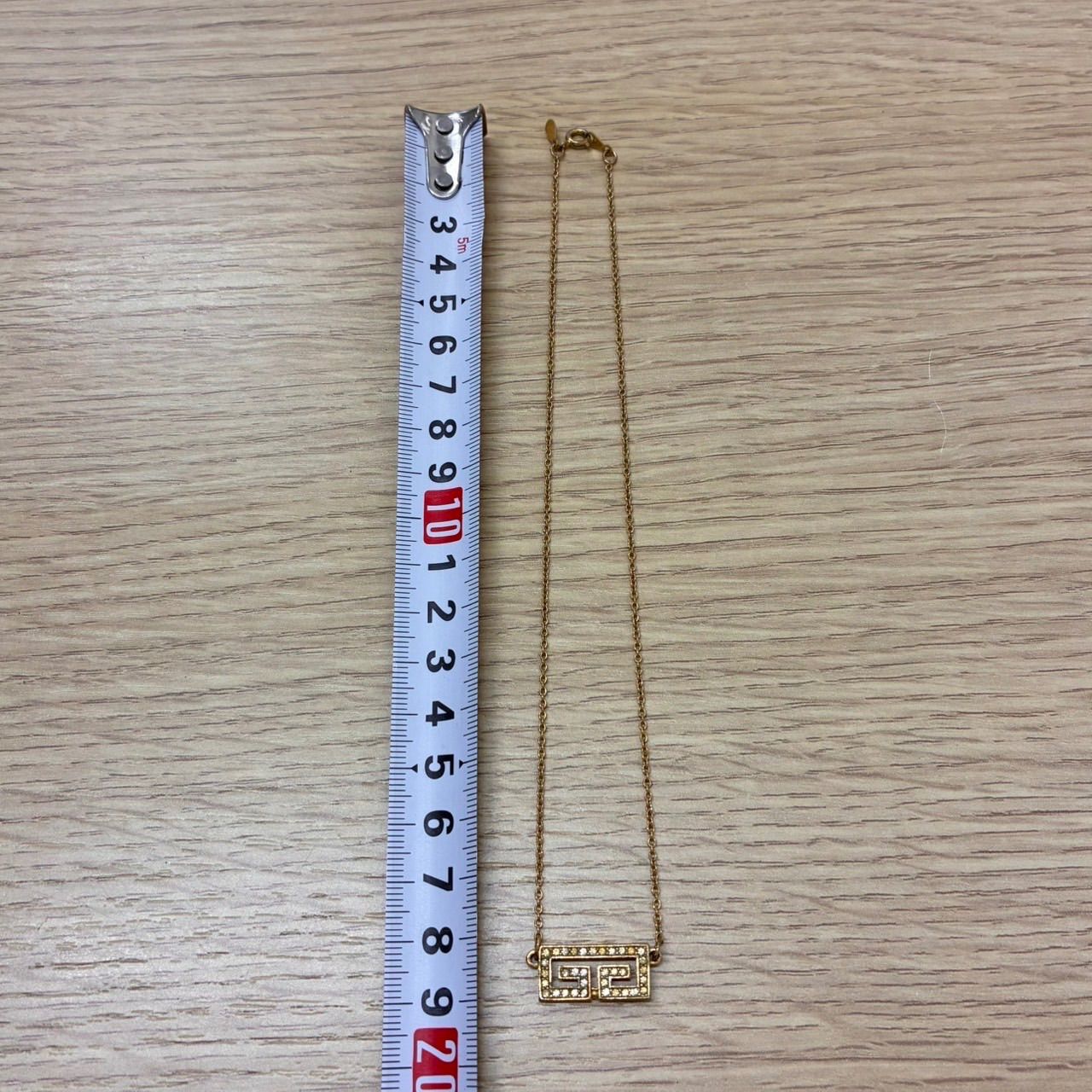 Y0908]GIVENCHY ジバンシー ヴィンテージ ロゴ ネックレス