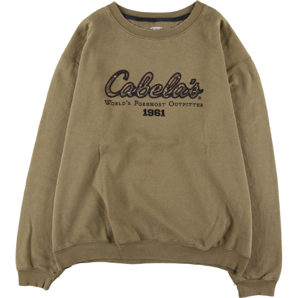 古着 Cabelas ロゴスウェット トレーナー メンズXL /eaa368647 【中古】/eaa368647