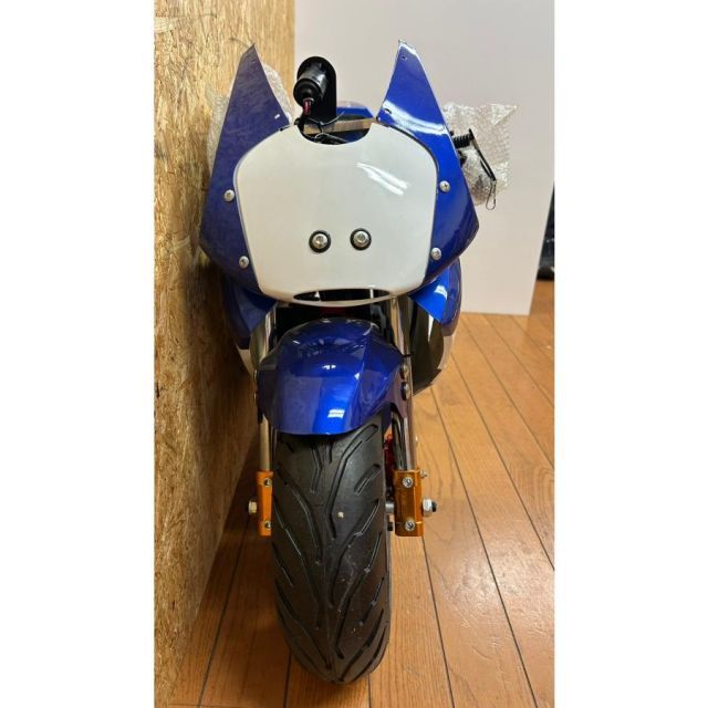 ポケットバイク 青白