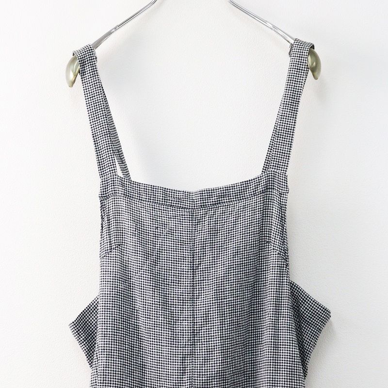 美品 2024SS ネストローブ nest Robe UpcycleLino ギンガム