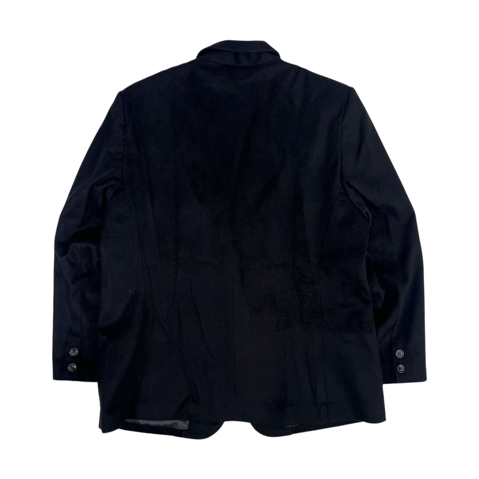 RIGEL CASHMERE カシミヤ100% 2B テーラードジャケット 3L/ブラック 