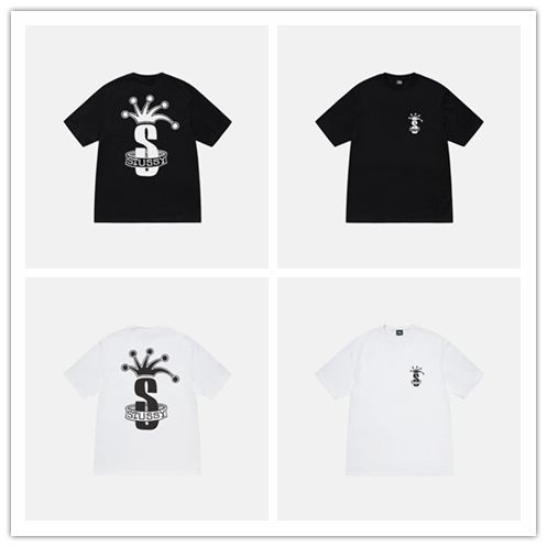 (ステューシー) STUSSY CROWN BAND TEE   1905094 メンズ 半袖 Tシャツ ストック ロゴ stussy トップス コットンメンズ [並行輸入品]