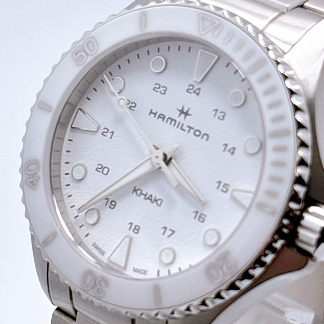 美品　HAMILTON H822210 ハミルトン　カーキネイビースキューバ 楽天市場】Hamilton ハミルトン カーキネイビー スキューバ メンズ
