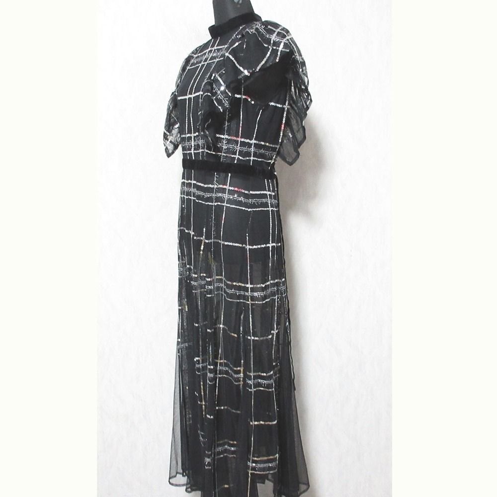 フレイ アイディー] シークインチェックドレス FWFO244514 レディース