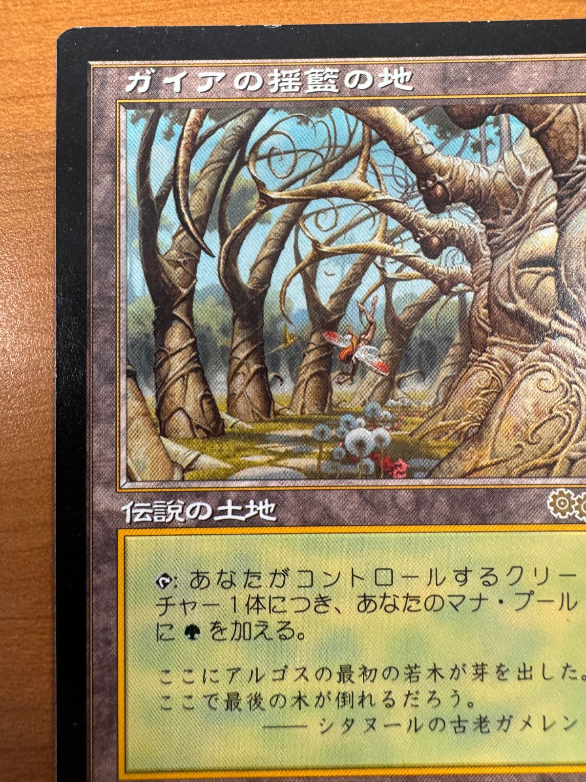 ガイアの揺籃の地 Gaea's Cradle USG 土地R JP版 日本語版 マジックザ