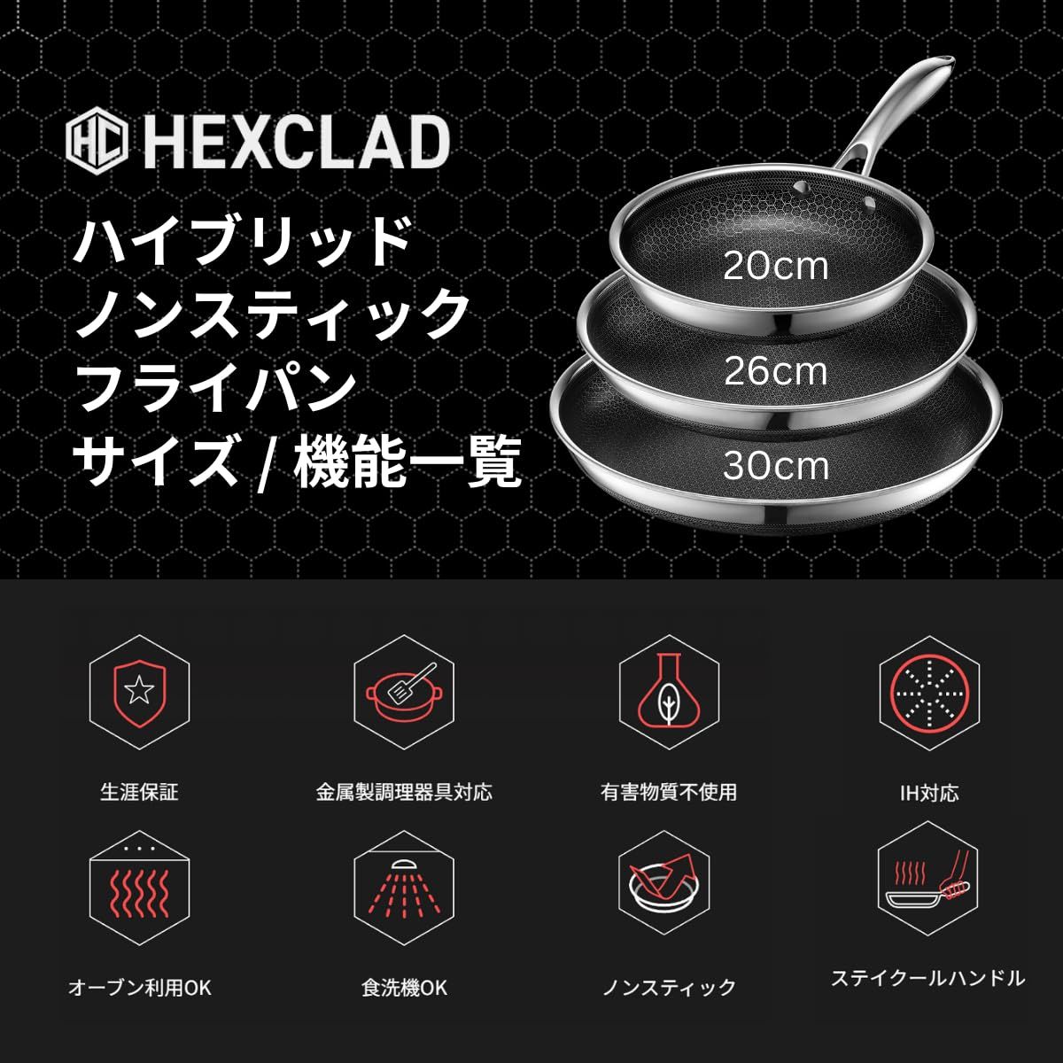 HexClad フライパン