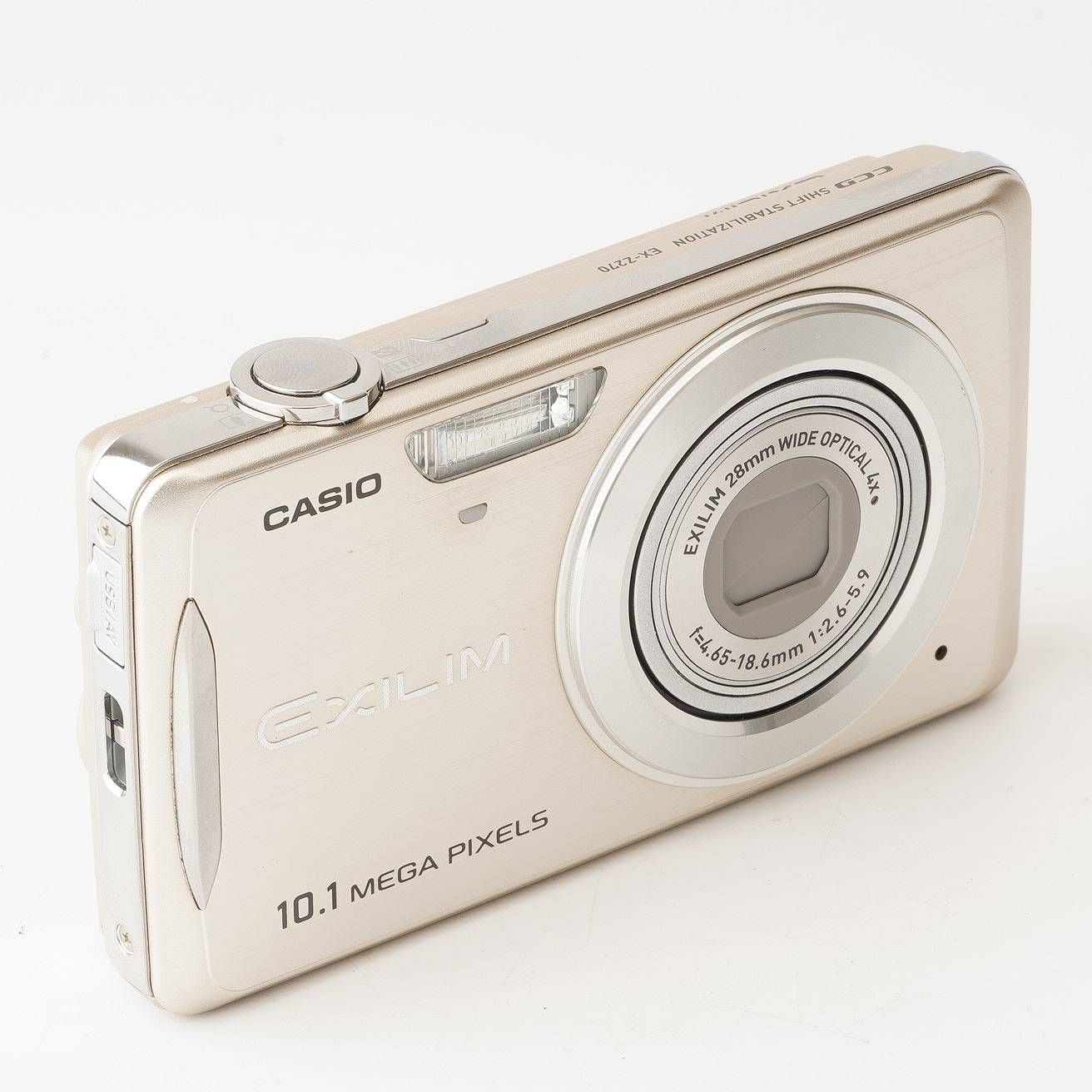 【完品/美品】CASIO EXILIM EX-Z270 ゴールド デジカメ Amazon | CASIO デジタルカメラ EXILIM (エクシリム) ZOOM Z200