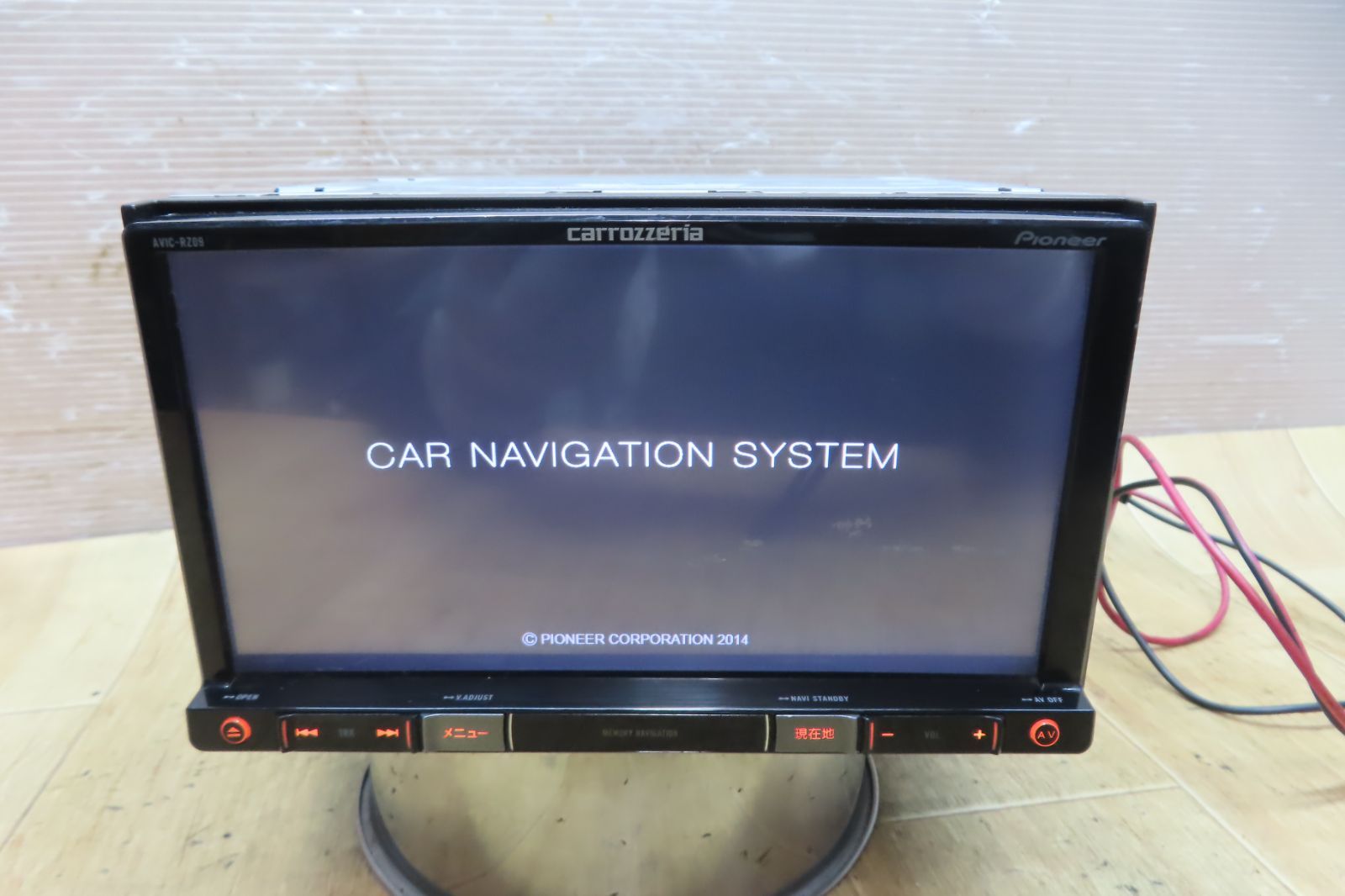 カロッツェリアメモリーナビ☆AVIC-MRZ99☆地図データ2010年☆地デジ/フルセグ視聴☆CD/DVD再生☆Y700993☆保管S202 ｊ五ジャンク☆カロッツェリアメモリーナビ☆AVIC-MRZ99☆