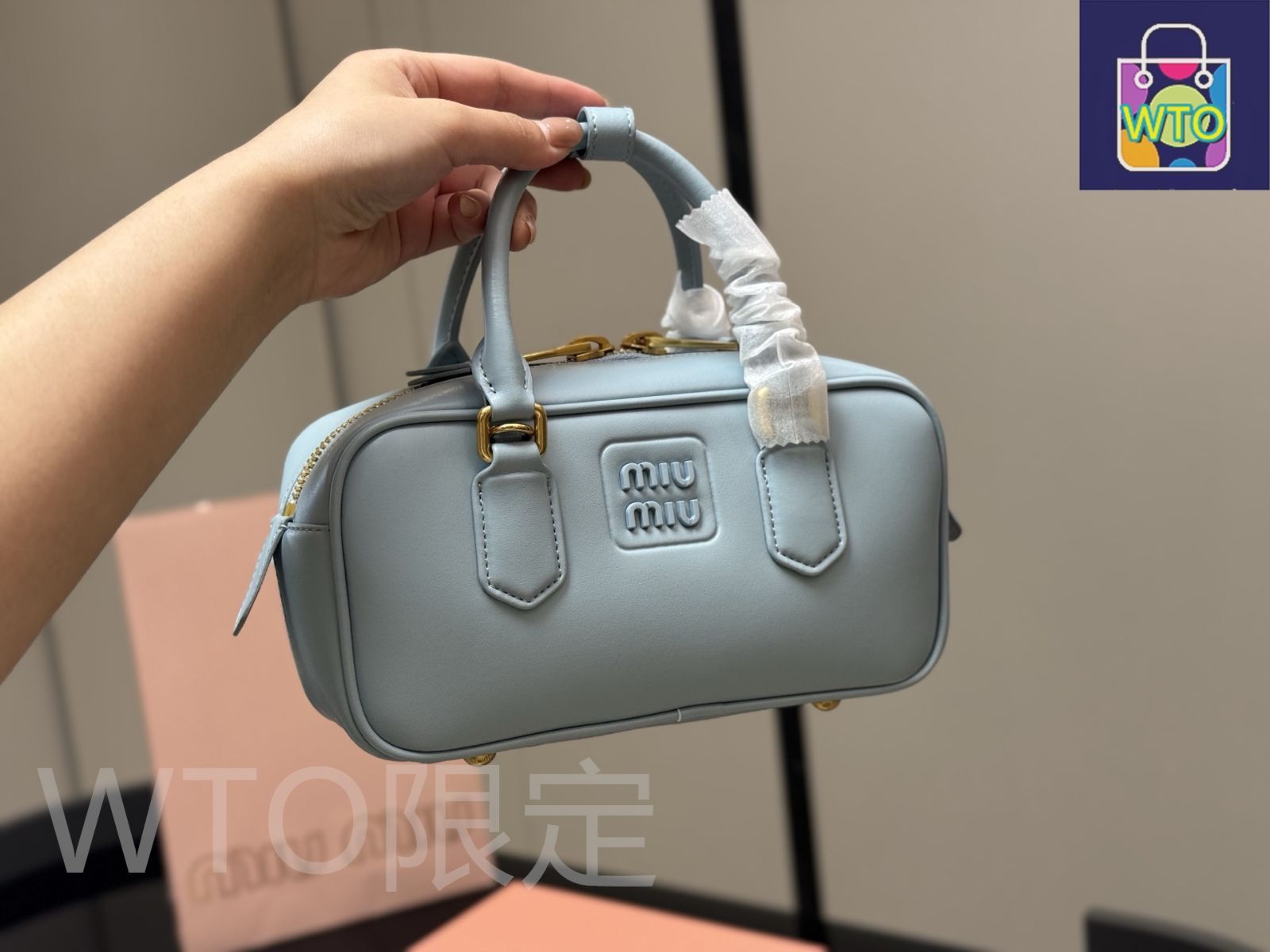 MIUMIU ‎ミュウミュウボウリングバッグ ハンドバッグ MIU MIU ‎❤︎ミュウミュウボウリングバッグ ハンドバッグ
