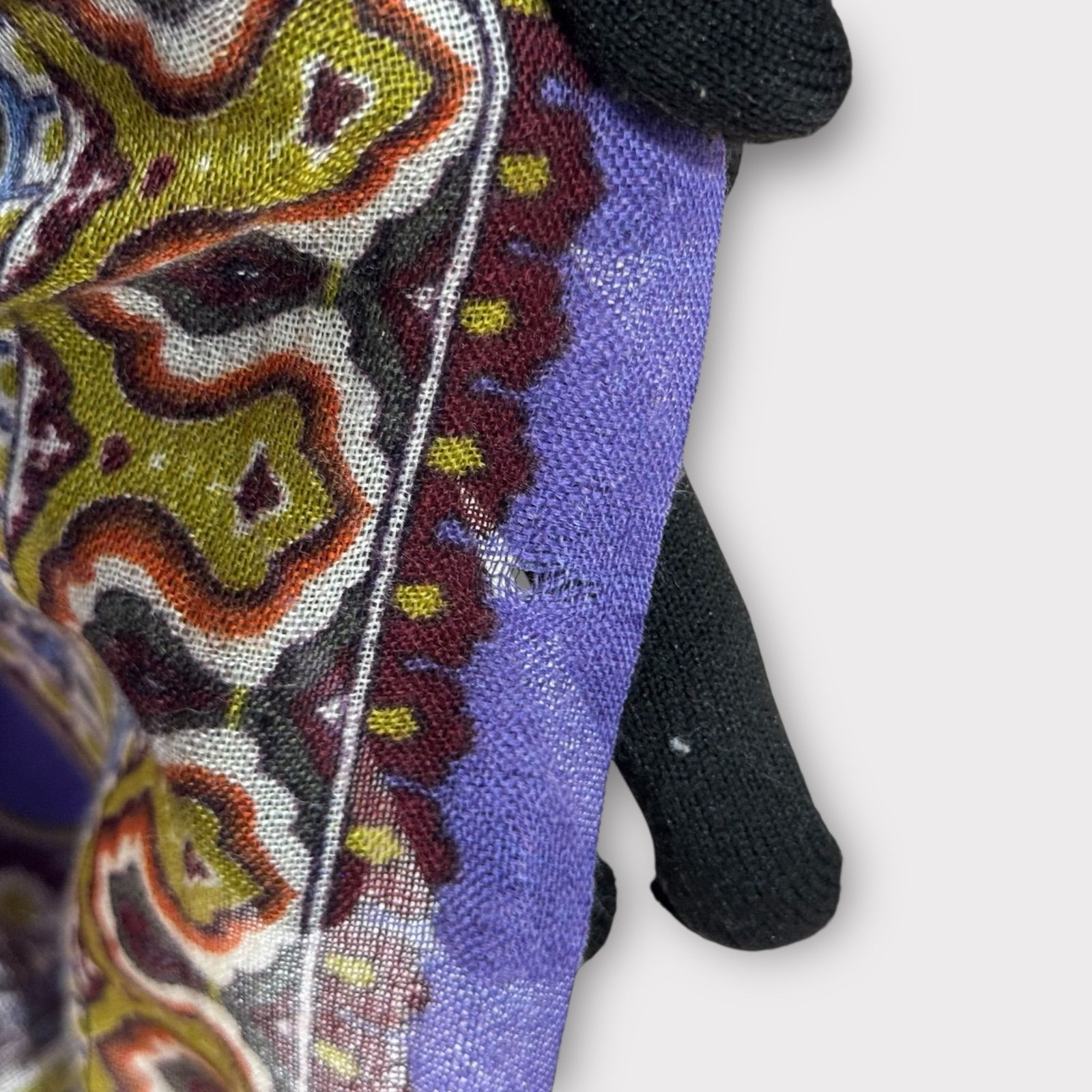 超美品✨ETRO エトロ　ペイズリー　フラワー　大判　ストール　カシミヤ100% 超美品！ETRO エトロ ペイズリー フラワー 大判 ストール