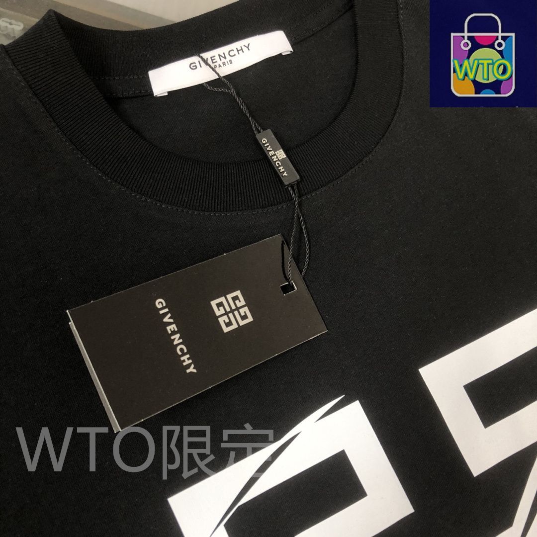 【GIVENCHY】ロゴ スタッズ クルーネック Tシャツ 本日限定特価】GIVENCHY クルーネックTシャツ - 高品質コットン