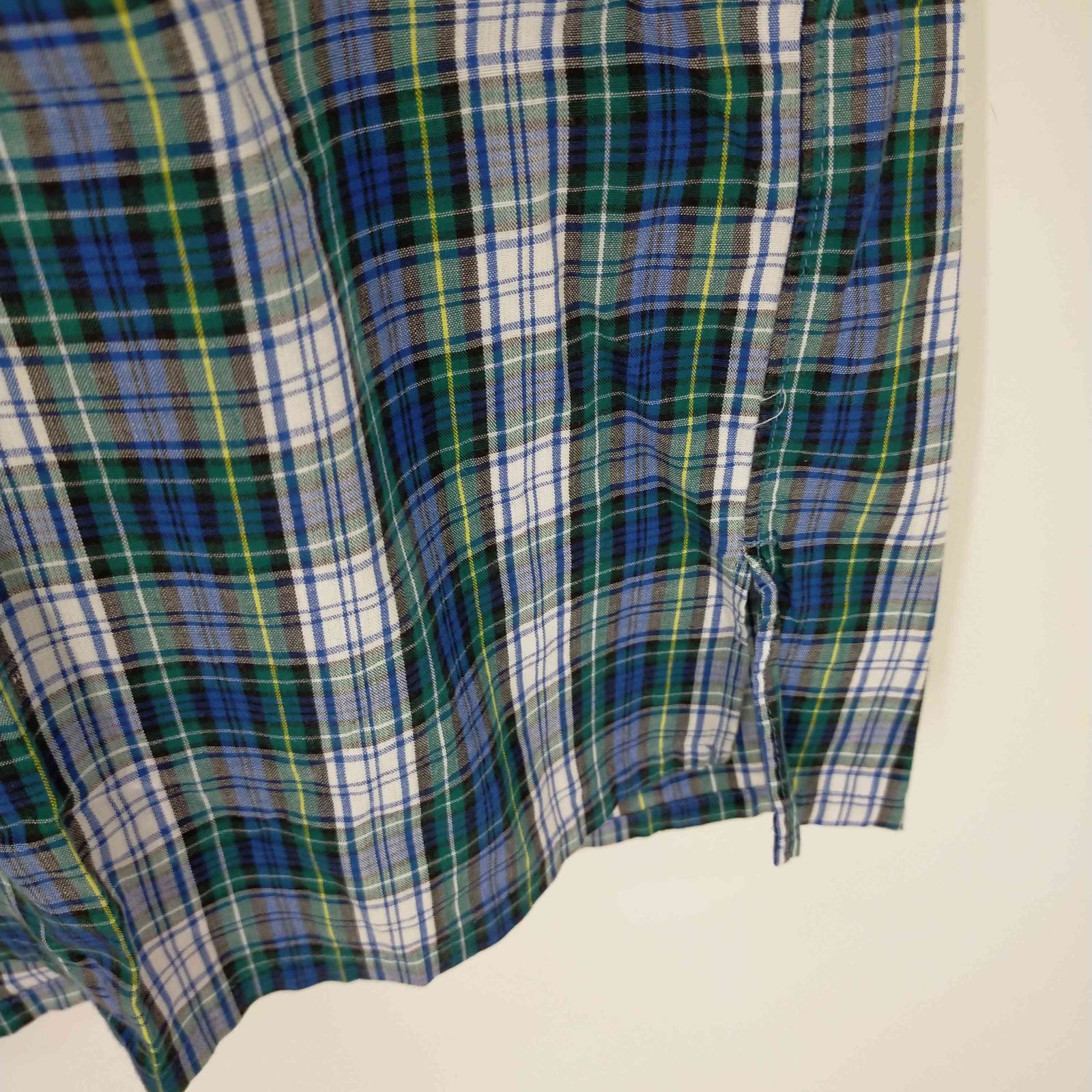 COMME des GARCONS HOMME 田中オム チェック シャツ 開襟 コムデギャルソンオム COMME des GARCONS HOMME 田中オム