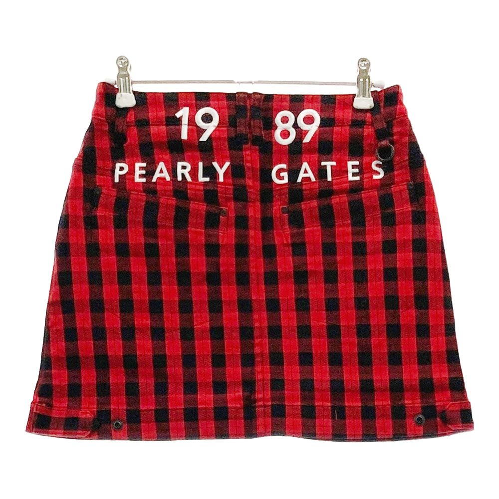 【新品】パーリーゲイツ キルトスカート PEARLY GATES 秋冬 サイズ0 PEARLY GATES 2023 AUTUMN