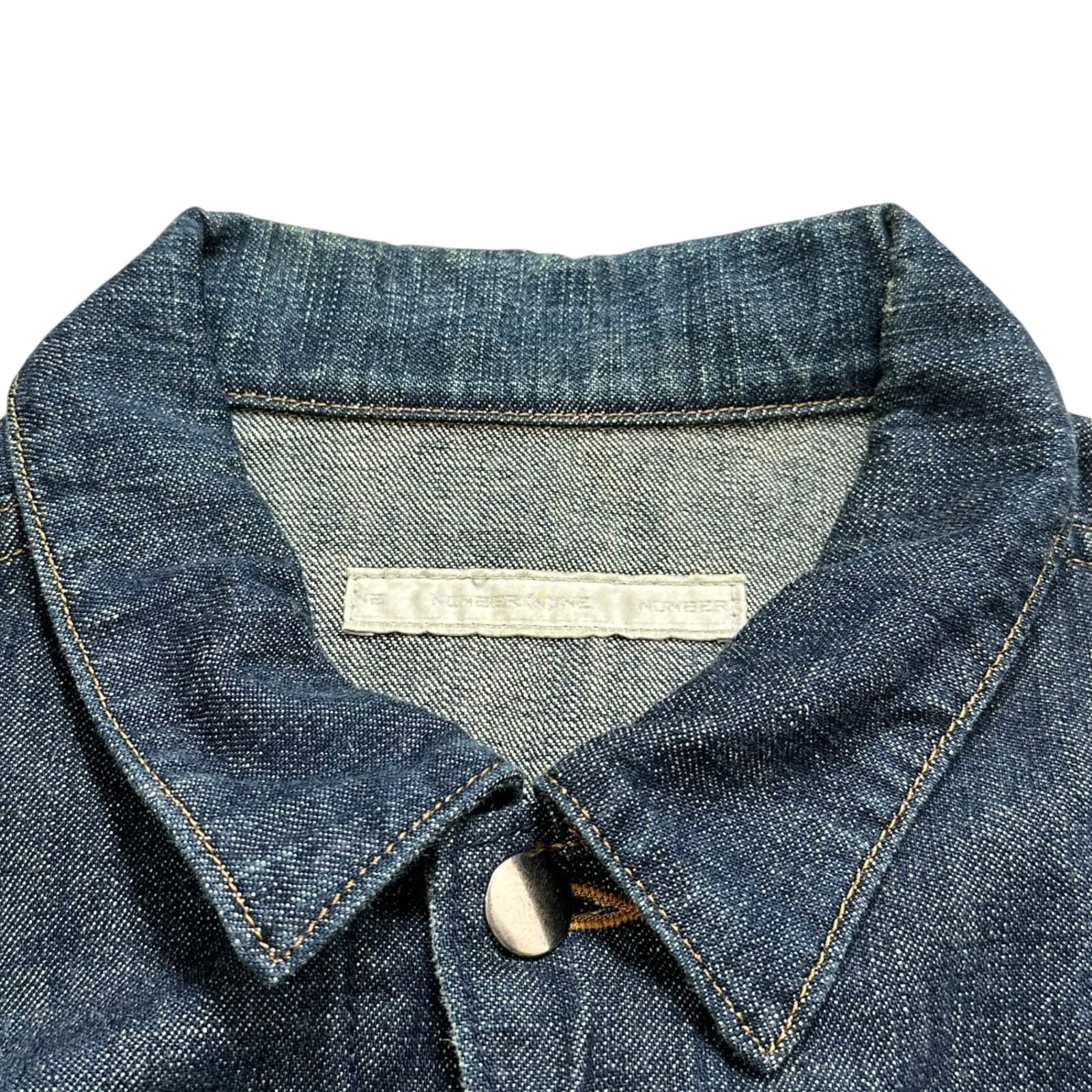 NUMBER (N)INE(ナンバーナイン) 02SS Modern Age Crash Message Denim 