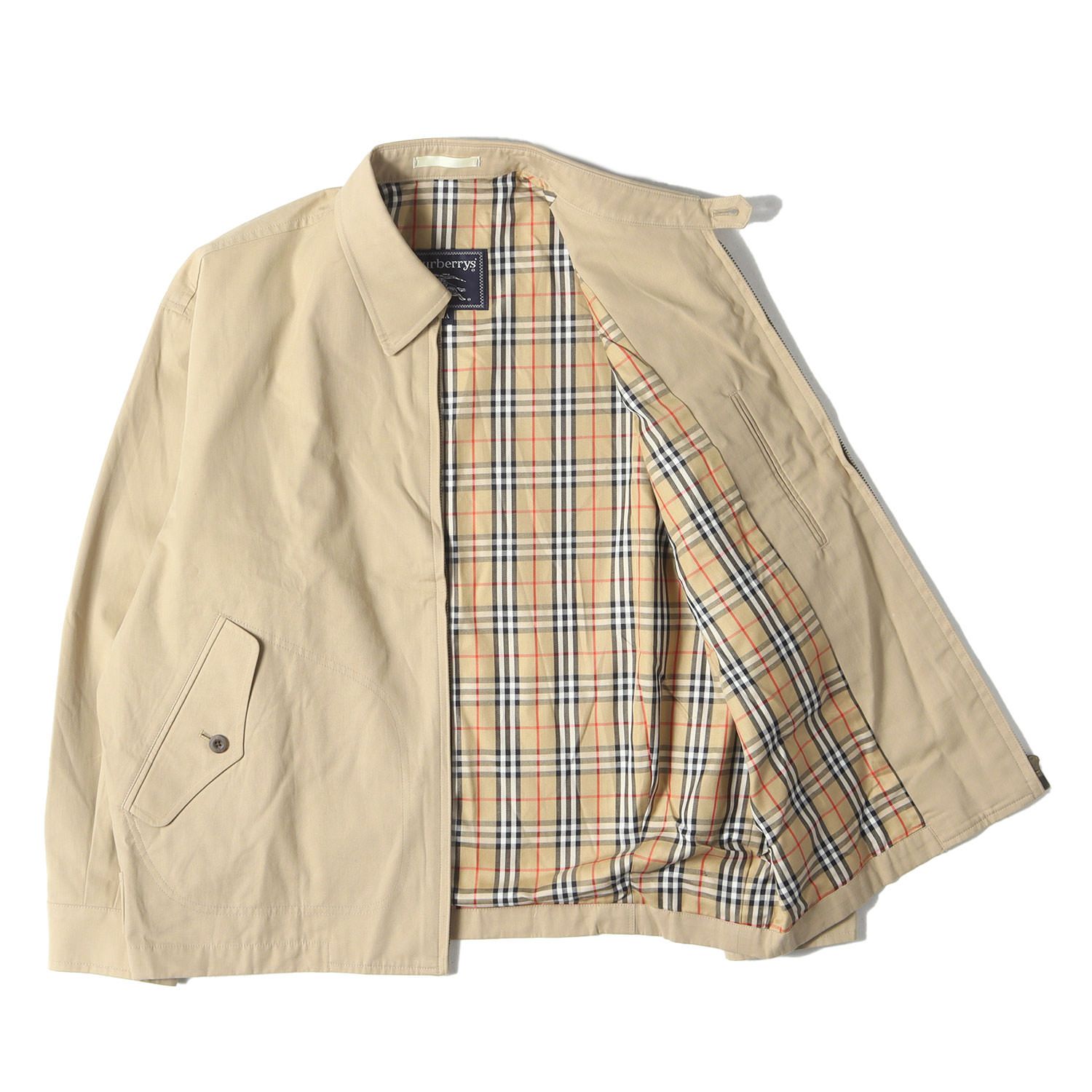 BURBERRY バーバリー ジャケット ベージュ サイズ:MA | 90s 裏地ノバ